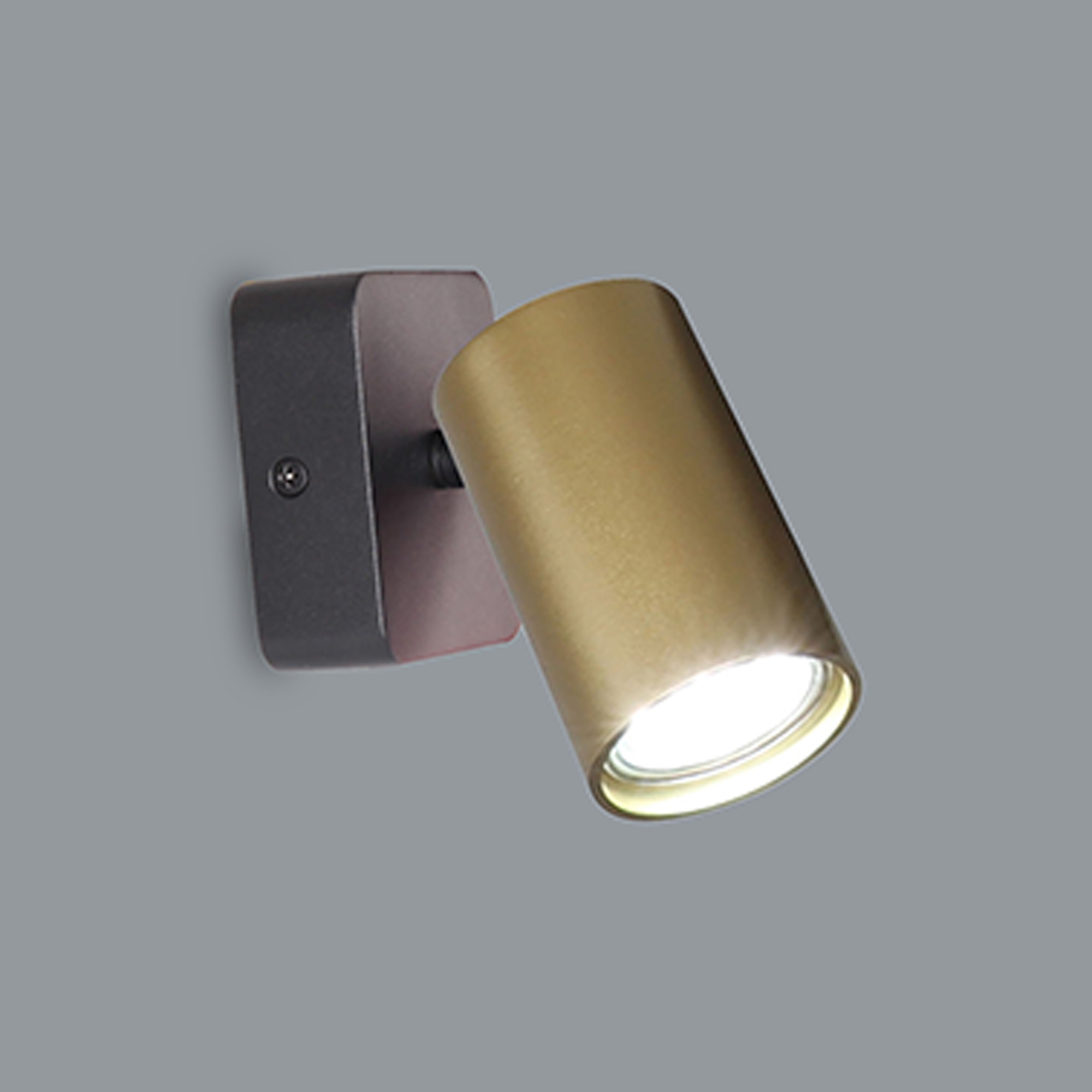 Sal Satin Gold Wall Lights Mantra Fusion Armed Wall Lights